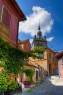 Sighisoara, colorful street